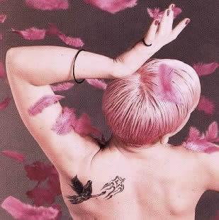 Pink’s Back Tattoos