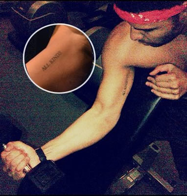 Drake’s “All Kinds” Arm Tattoo
