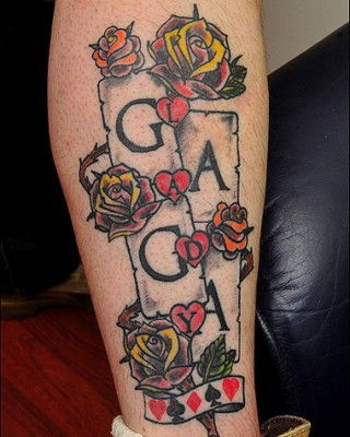 Scottish Man Goes Gaga Over Tribute Tattoos