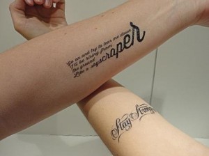 Demi Lovato Inspired Arm Tattoos