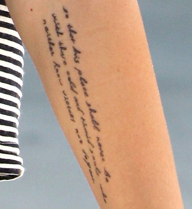miley cyrus tattoo roosevelt quote