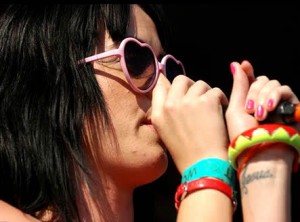 Katy Perry Wrist Jesus Tattoo