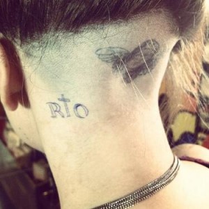 Lady Gaga Rio Tattoo