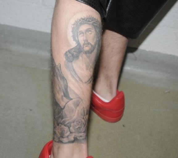 justin bieber leg tattoos