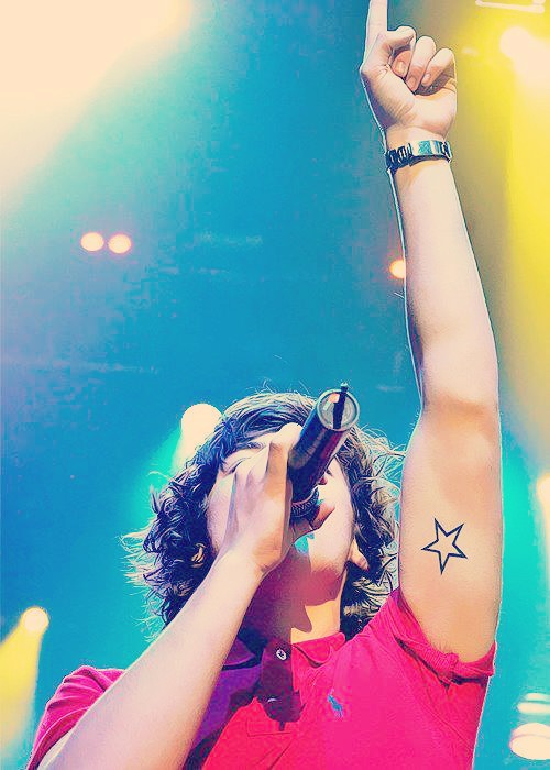 Harry Styles Star Tattoos