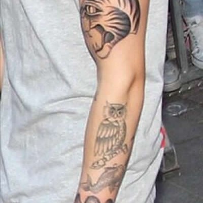 It Looks Like Justin Bieber is Going for a Sleeve w/ 3 New Tattoos!