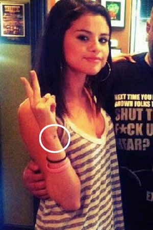 Selena Gomez Tattoo