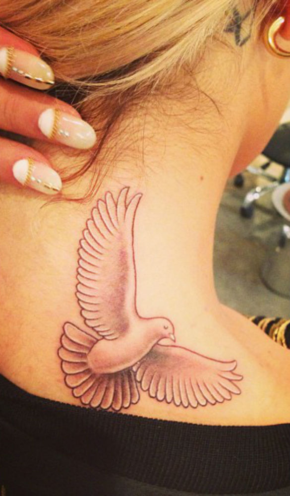 Rita Ora Gets New Dove Tattoo & Turns the Needle on Tattoo Artist Bang Bang