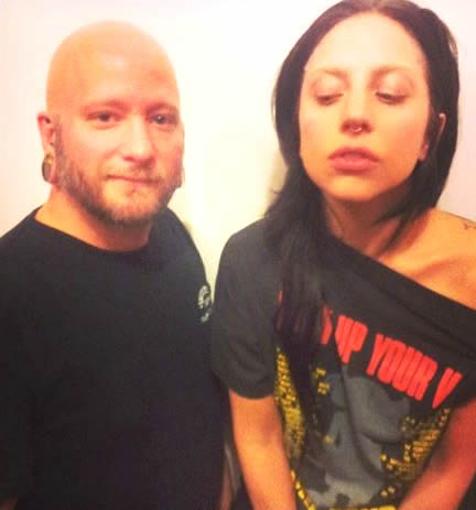 Watch Lady Gaga Get Her Septum Pierced in Preparation for ARTPOP