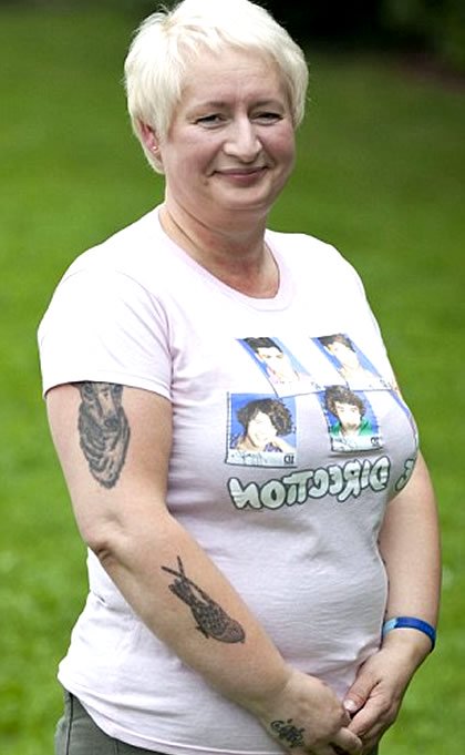 47-Year-Old Superfan Has 20 One Direction Tattoos…And You Thought Your Mom Was Embarrassing!