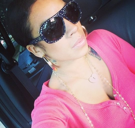 Trouble in Paradise? Keyshia Cole Covers Up Tattoo Dedicated to Husband