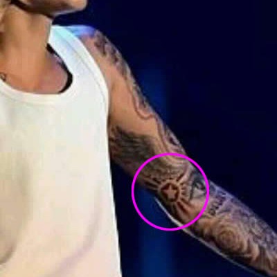 Justin Bieber Secretly Adds a New Star Tattoo to His Sleeve