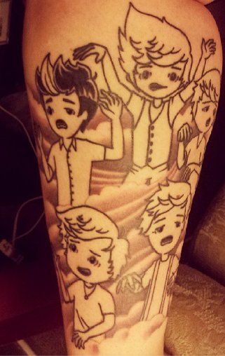Our Top 5 Favorite One Direction-Inspired Fan Tattoos