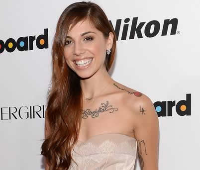 Is Christina Perri Planning on Getting a Face Tattoo??