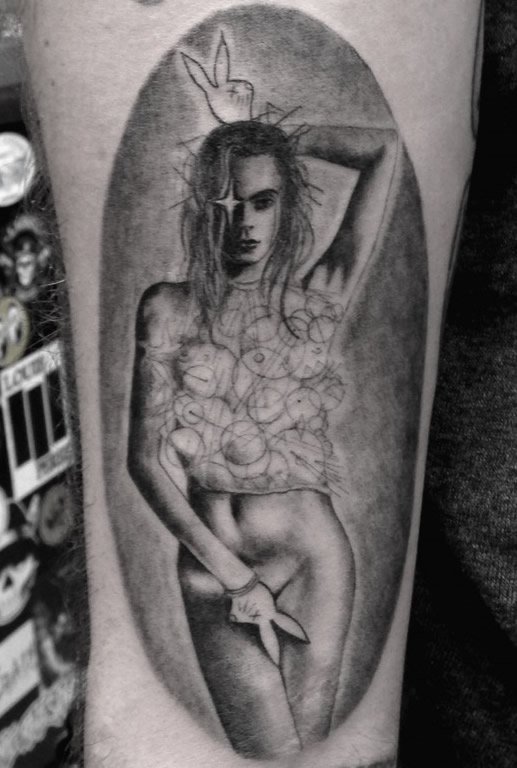 Racy Cara Delevingne Photo Immortalized in Bizarre Playboy-Style Fan Tattoo