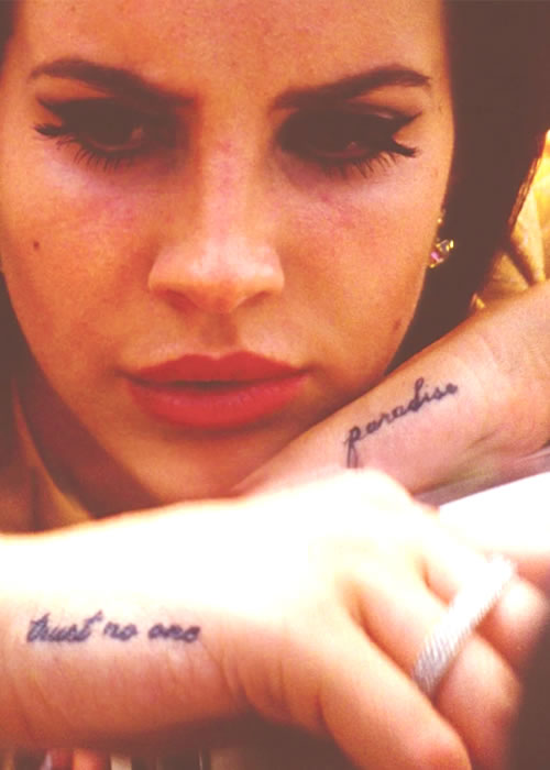 Lana Del Rey Gets Tattoos to “Cure” Her Loneliness
