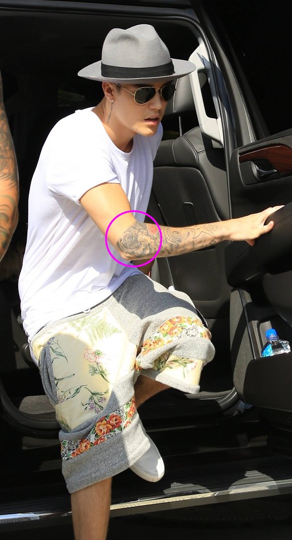 New Addition Finally Revealed on Justin Bieber’s Right Sleeve