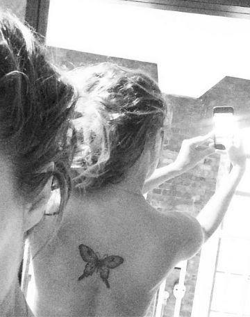 Caroline Flack May Have Copied Ex, Harry Styles’ Butterfly Tattoo