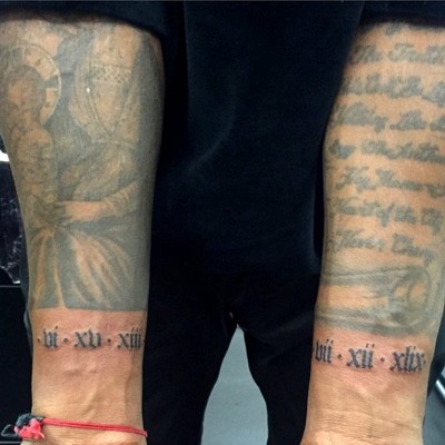 Kanye West ALMOST Got a Face Tattoo; Opted for Two Sweet Wrist Tats Instead