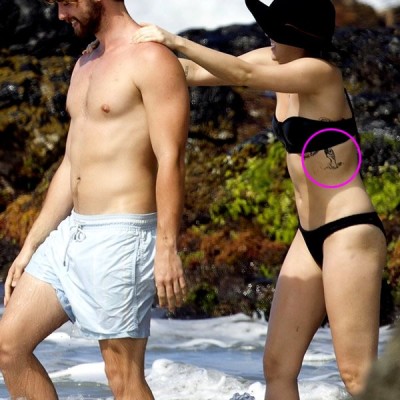 Miley Cyrus Flaunts New Naked Woman Side Tattoo During Hawaii Vacay