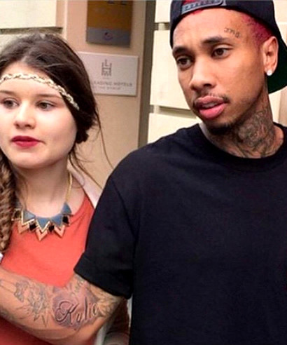 Tyga Proves His Love With New Arm Tattoo of Kylie Jenner’s Name