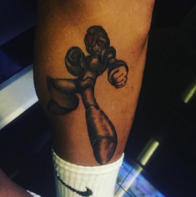 Chris-Brown-MegaMan-tattoo