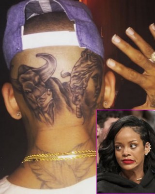 Rihanna Thinks Chris Brown’s Head Tattoos Were a Poor Choice!