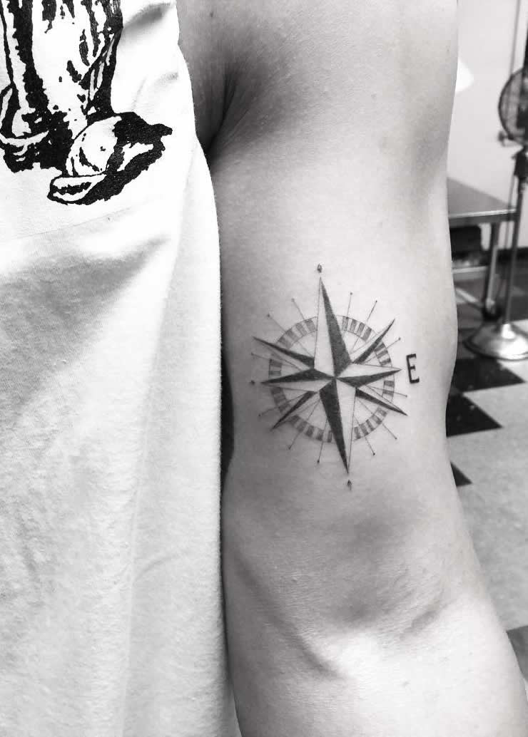 Drake “Levels Up” Praying Hands Tattoo and Adds New Compass Ink