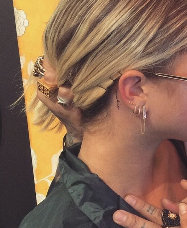 Sofia Richie Gets Inked Again, This Time With Her Family Name