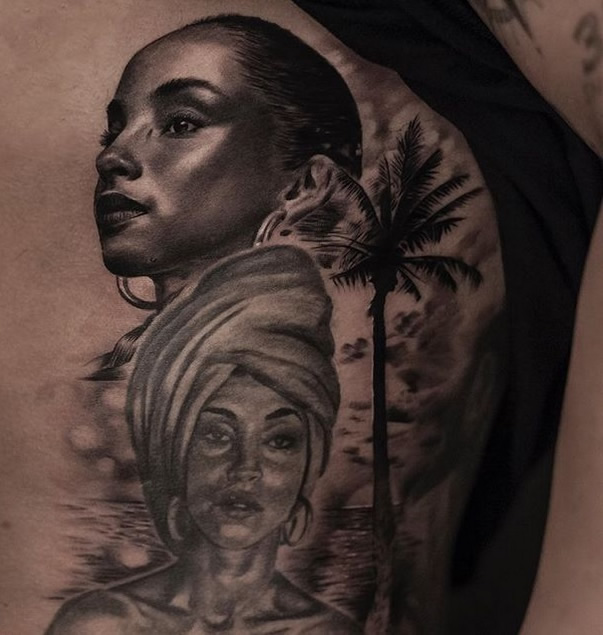 Drake Honors Sade Again With Another Portrait Tat