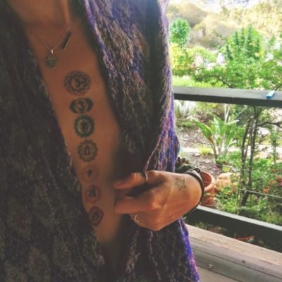 Paris Jackson Shows Off New Chakra Chest Tat in Topless Instagram Post