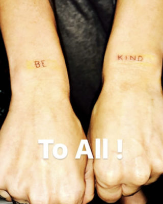 Miley Cyrus’ New Tattoo Reminds Us All to “Be Kind”