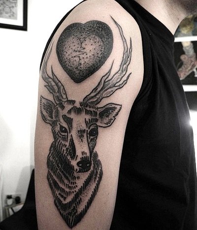 Louis Tomlinson’s “FAR AWAY.” and Stag & Heart Tattoos