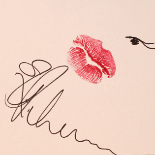 Pucker Up! Rihanna, Katy Perry & Others Auction Lipstick Kiss Tattoos