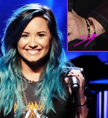 Demi Lovato Reveals New Roman Numeral Tattoo for Her Dad!