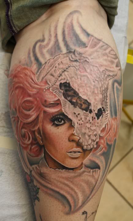 4 Awesome Tattoos of Lady Gaga on Die-Hard Fans