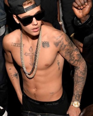 A “Top 5” Look at Justin Bieber’s Best & Worst Tattoos
