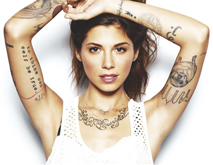 Is Christina Perri Planning on Getting a Face Tattoo??