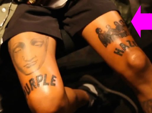 Wiz Khalifa Now Has a Portrait Tat of Bone Thugs-N-Harmony on His Thigh