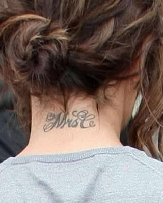 Cheryl Cole Plans to Remove “Mrs. C” Neck Tattoo Now That She’s Remarried