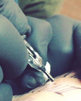 Watch a Slow-Motion Video of Demi Lovato Getting a Tattoo!