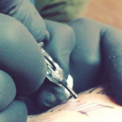 Watch a Slow-Motion Video of Demi Lovato Getting a Tattoo!