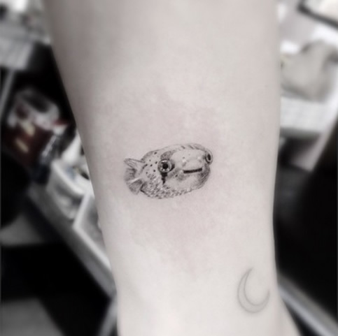 Miley Cyrus Memorializes Late Puffer Fish With New Arm Tattoo