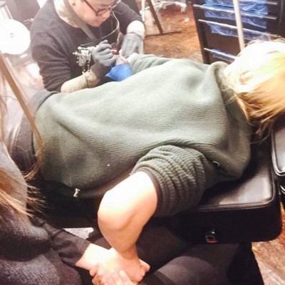 Hailey Baldwin Gets Two New Tattoos, Then Inks a Friend!