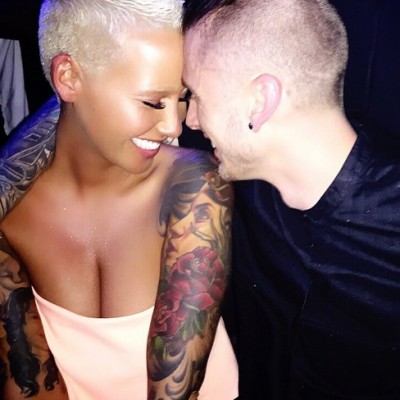 Amber Rose Makes Bold Statement With Wiz Khalifa Tattoo Cover-up