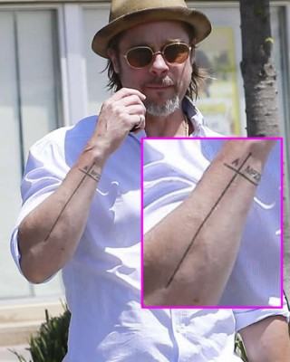 Brad Pitt Shows Off Never-Before-Seen Arm Tattoo Inspired by His Family