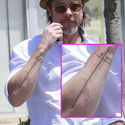 Brad Pitt Shows Off Never-Before-Seen Arm Tattoo Inspired by His Family