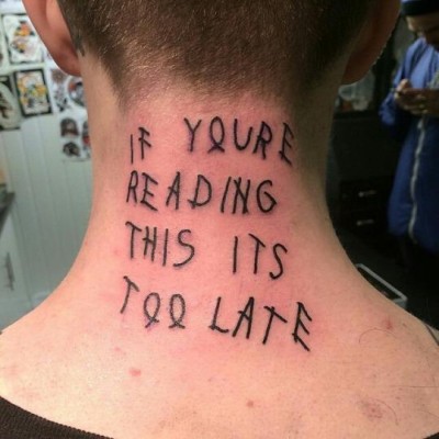 6 Awesome Tattoos Inspired by Our Favorite Pop Stars’ Song Lyrics