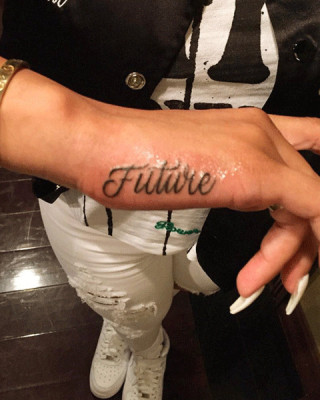 Check Out Blac Chyna’s New Tattoo Tribute to Rumored Boyfriend, Future!