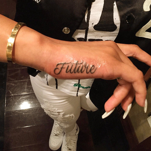 Check Out Blac Chyna’s New Tattoo Tribute to Rumored Boyfriend, Future!